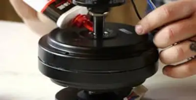 Ceiling fan motor repair and internal component adjustment in Savannah, GA