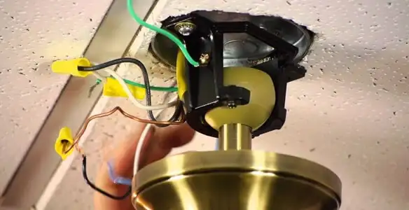 Ceiling fan wiring repair and electrical connection service in Savannah, GA