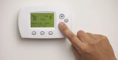 Digital thermostat installation with precise temperature programming in Savannah, GA