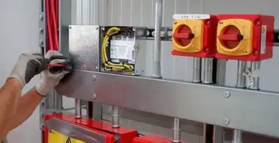 fire alarm installation service with certified electricians wiring fire alarm control equipment in Savannah, GA
