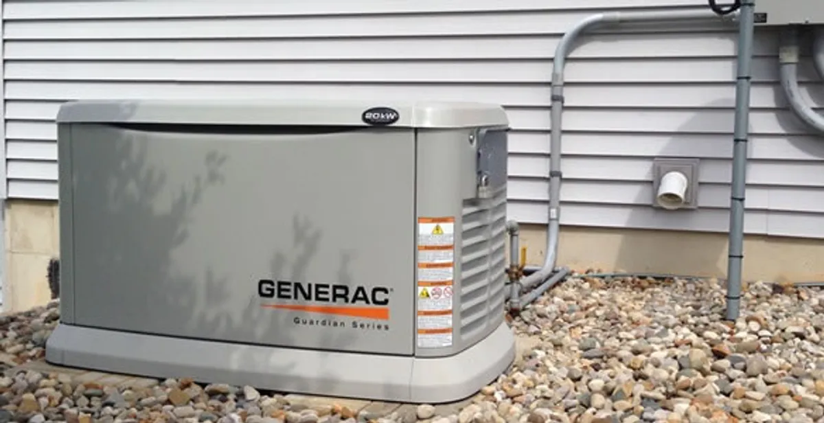 generator installation service featuring outdoor standby generator setup by licensed electricians in Savannah, GA