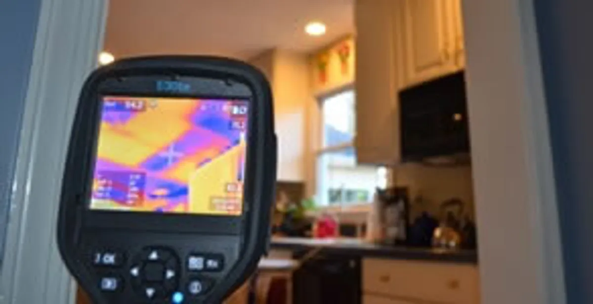 home energy audit service using thermal imaging to evaluate electrical efficiency inside a home in Savannah, GA