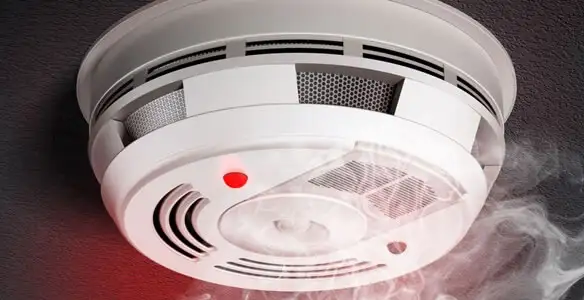 Installed smoke detector providing reliable fire detection in Savannah, GA
