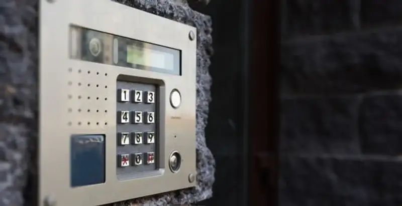 intercom system for home installation services with secure entry communication panel in Savannah, GA