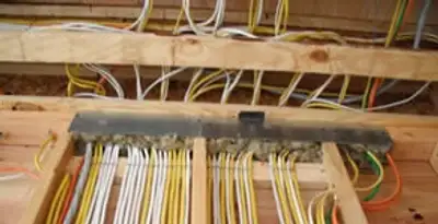 new construction wiring services with organized electrical rough-in performed by licensed electricians in Savannah, GA