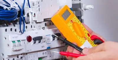Residential electrician testing home electrical panel for safety and performance in Savannah, GA