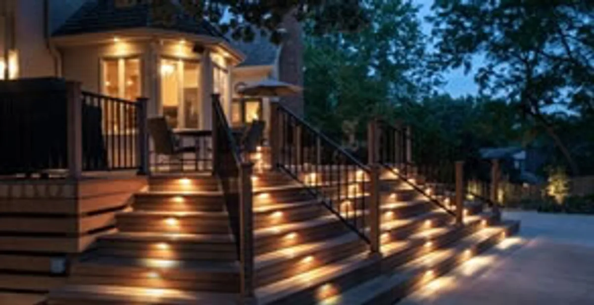 Residential electrician installing outdoor lighting for home safety in Savannah, GA