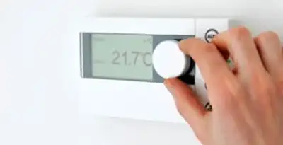 Thermostat installation service with professional adjusting temperature control in Savannah, GA